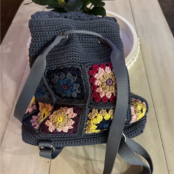 The Sak Sayulita Backpack - Multicolor Crochet Design - Picture 6 of 8